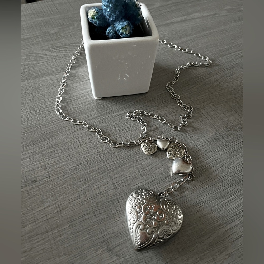Heart Lovers Long Necklace